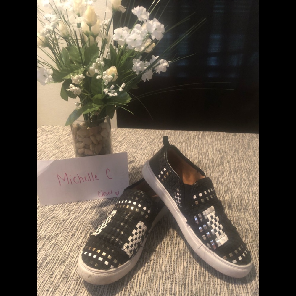 Black Pre-Loved sneakers from Target!